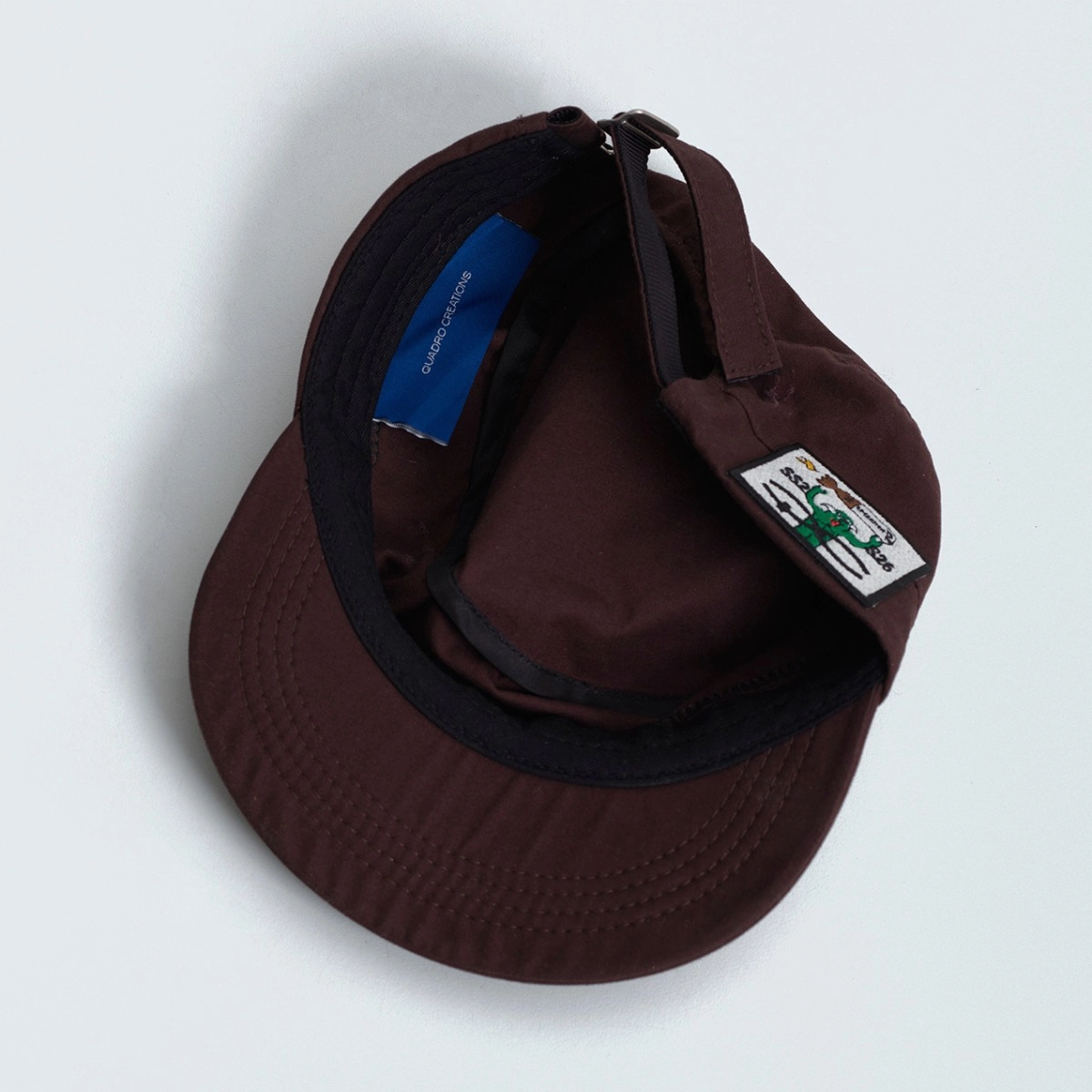 BONÉ QC COMBAT PATCH HAT COFFEE