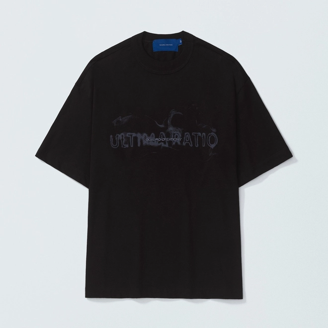 CAMISETA QC FOGGY RATIO BOXY BLACK