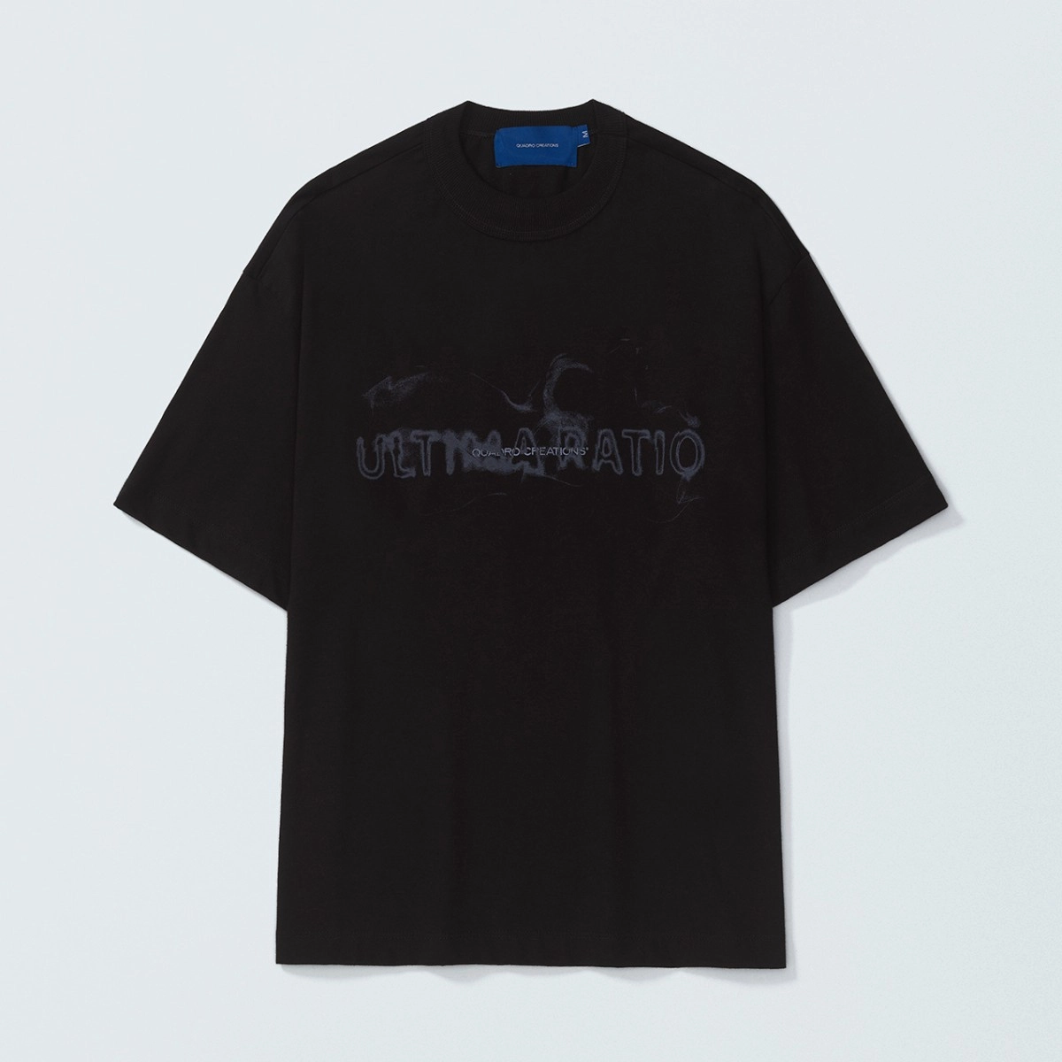 CAMISETA QC FOGGY RATIO BOXY BLACK