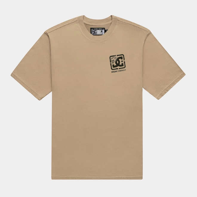 CAMISETA HIGH x DC SPRAY BEIGE