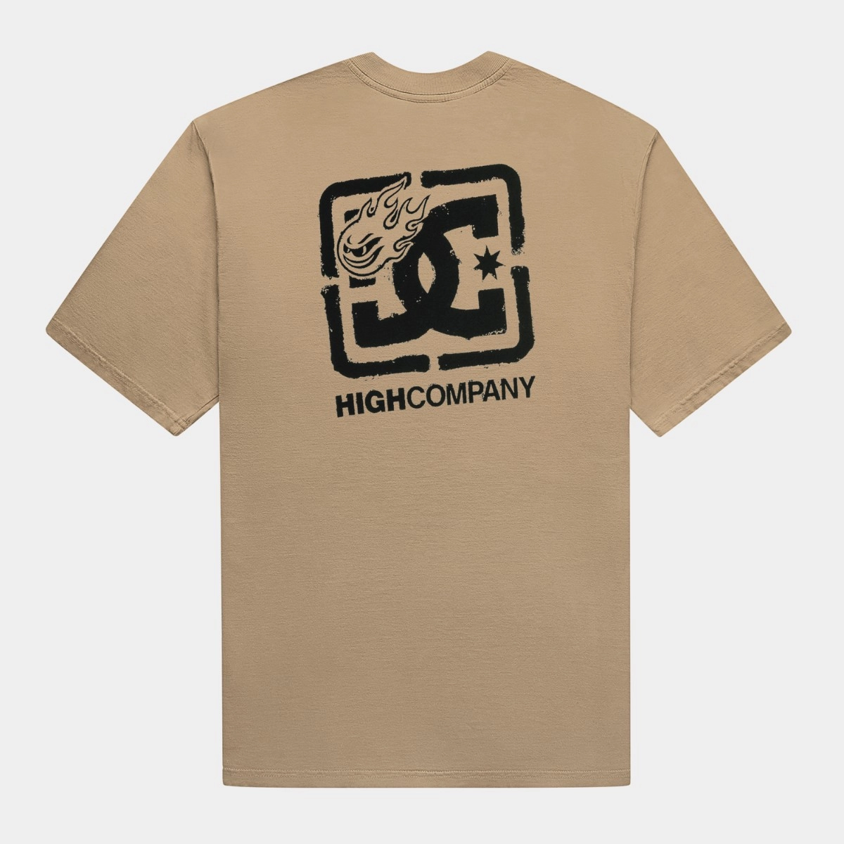 CAMISETA HIGH x DC SPRAY BEIGE