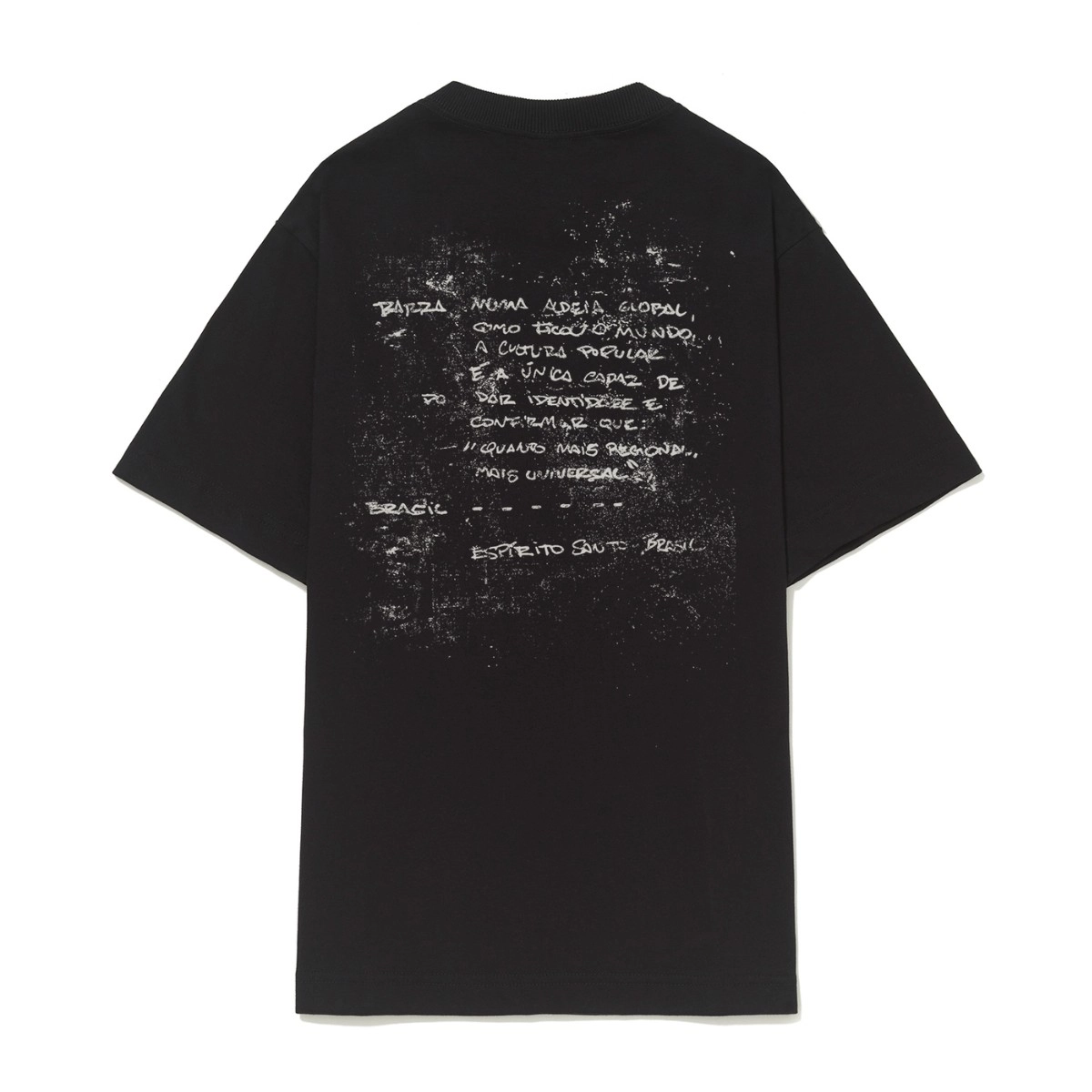 CAMISETA BARRA LÍRICA PRETA