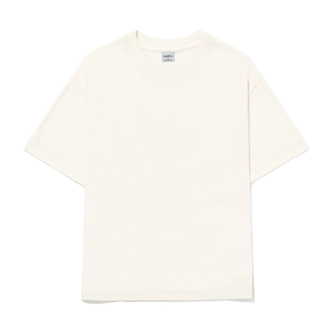 CAMISETA BARRA GOODS B ESTENCIL OFF WHITE