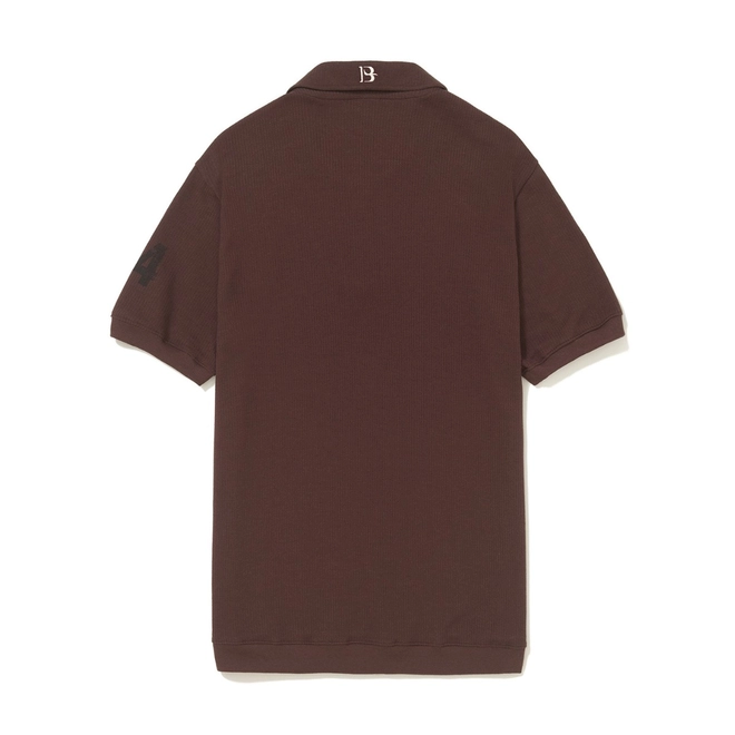 CAMISETA POLO BARRA SOUVENIR MARROM