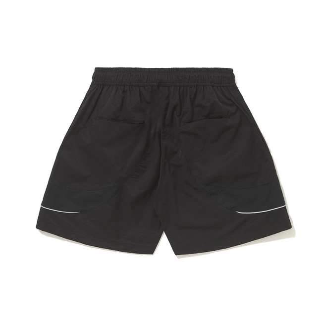 SHORT BARRA CIRCULAR B GARÇA PRETO