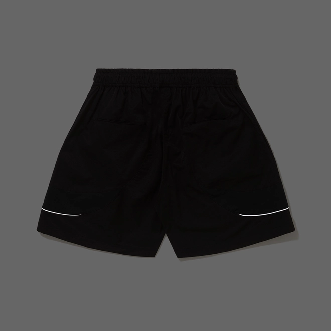 SHORT BARRA CIRCULAR B GARÇA PRETO
