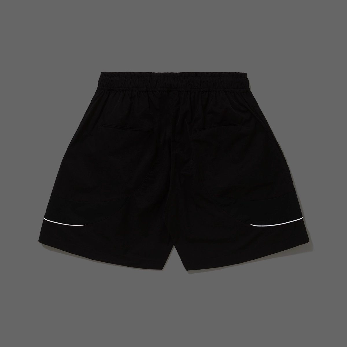 SHORT BARRA CIRCULAR B GARÇA PRETO