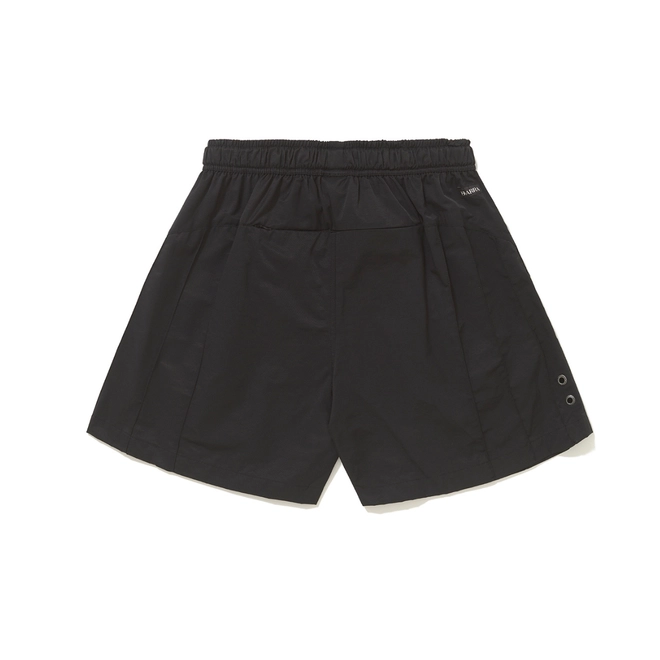 SHORT BARRA NERVURAS B GARÇA PRETO