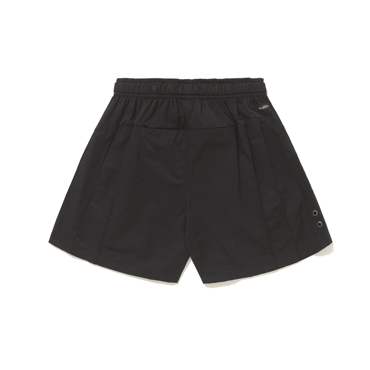 SHORT BARRA NERVURAS B GARÇA PRETO