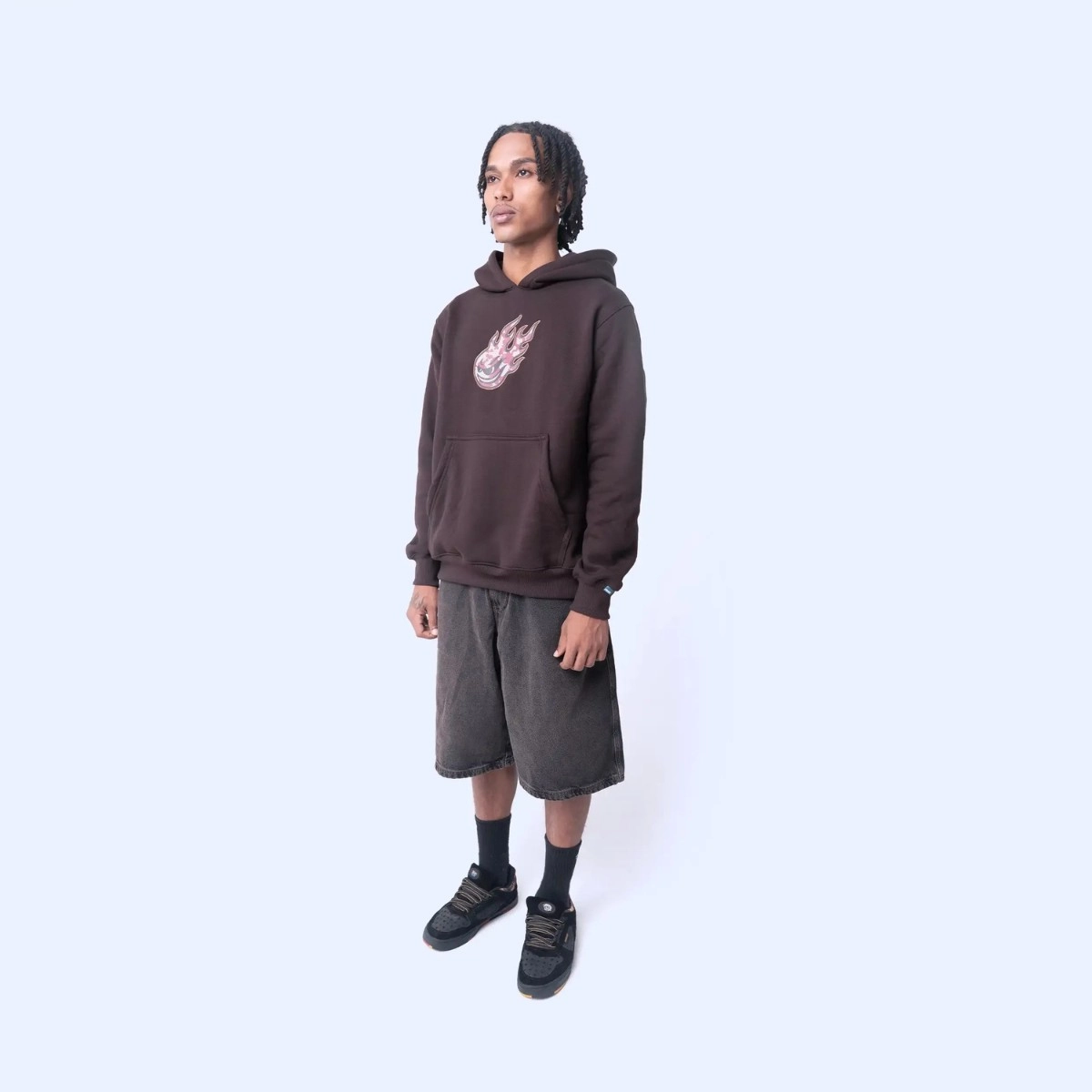 SHORT HIGH DENIM FIRE