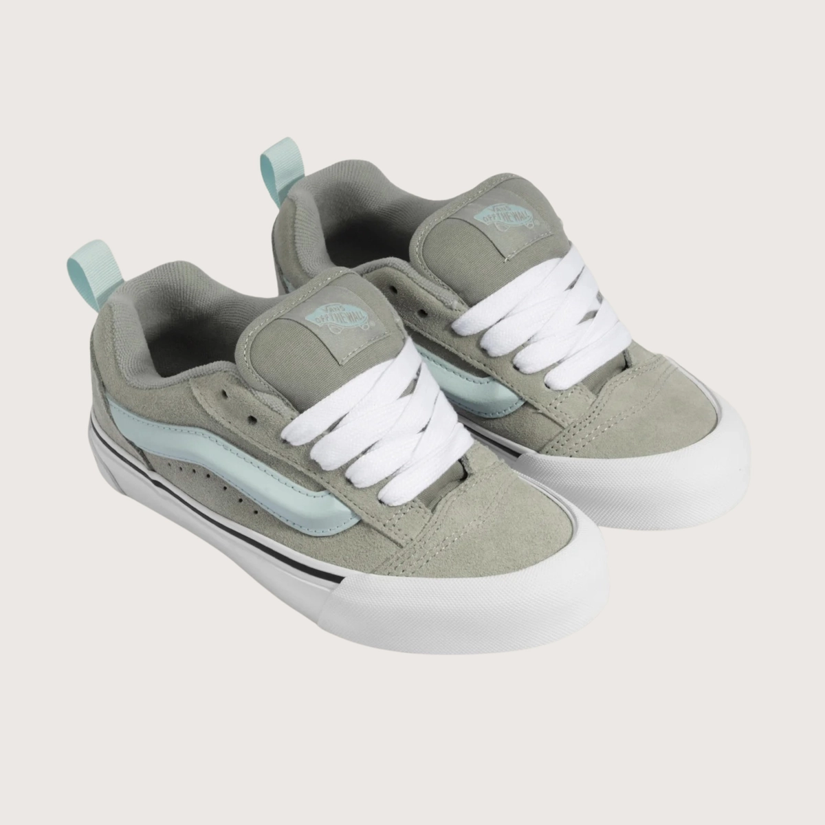 TENIS VANS KNU SKOOL POP SIDESTRIP GRAY BLUE