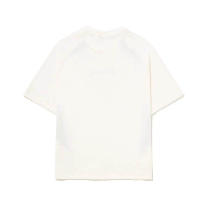 CAMISETA BARRA RECORTADA REMIX OFF WHITE