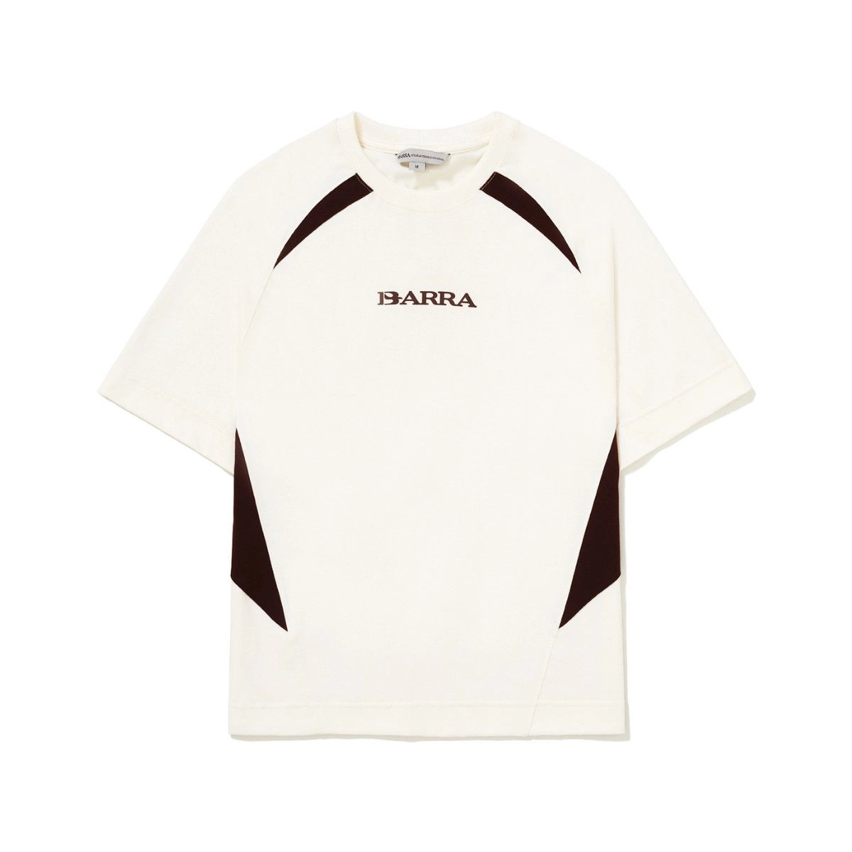 CAMISETA BARRA RECORTADA REMIX OFF WHITE