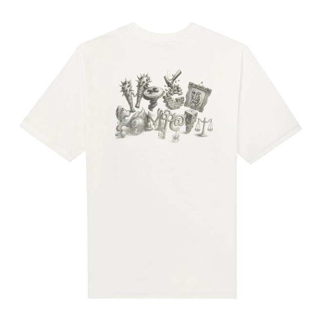 CAMISETA HIGH CRAZY LETTERS