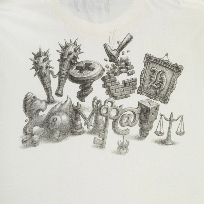 CAMISETA HIGH CRAZY LETTERS