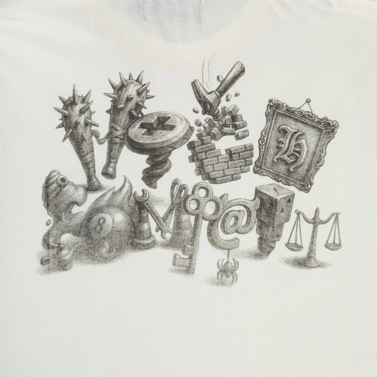 CAMISETA HIGH CRAZY LETTERS