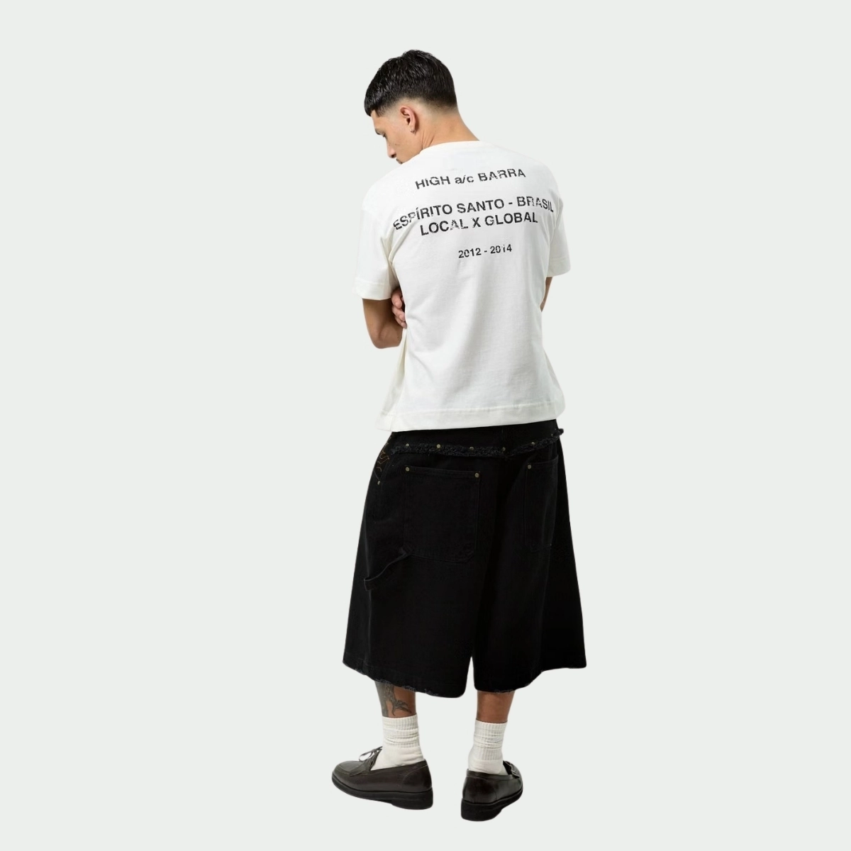 CAMISETA HIGH a/c BARRA "ESPIRITO SANTO"