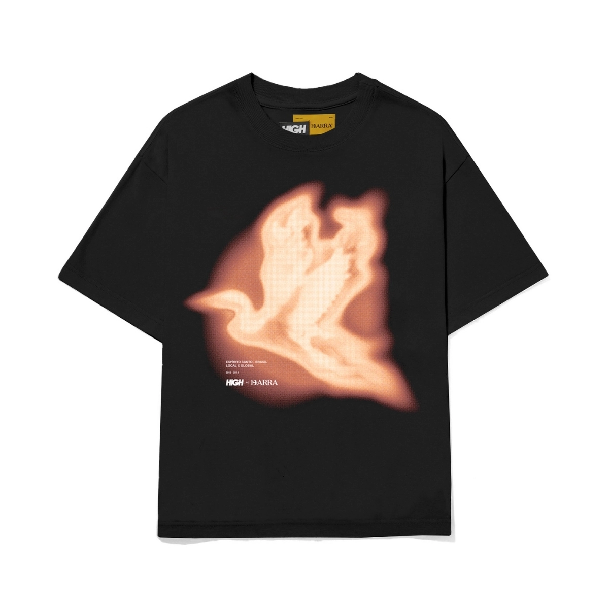 CAMISETA "AHLMA ESPECTRO REMIX" PRETA