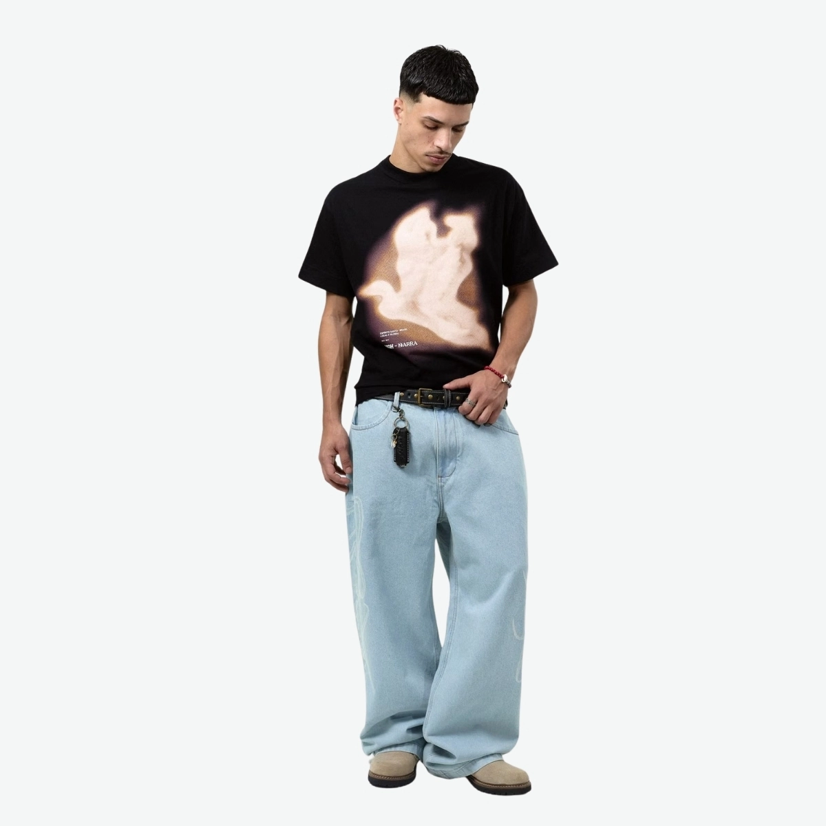 CAMISETA "AHLMA ESPECTRO REMIX" PRETA