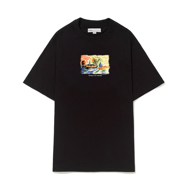CAMISETA BARRA PANELA DE BARRO PRETA