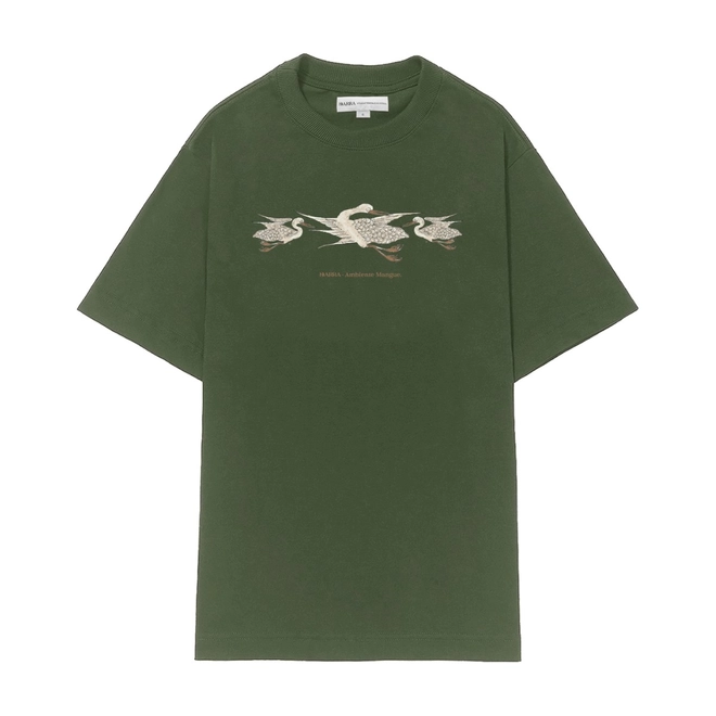 CAMISETA BARRA GARÇAS VERDE