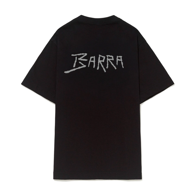 CAMISETA BARRA LOGO REMIX PRETA