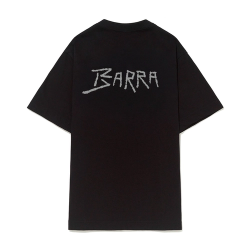 CAMISETA BARRA LOGO REMIX PRETA