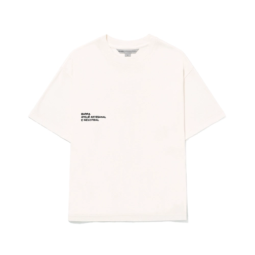 CAMISETA BARRA CONSTELAÇÃO ATELIÊ OFF WHITE