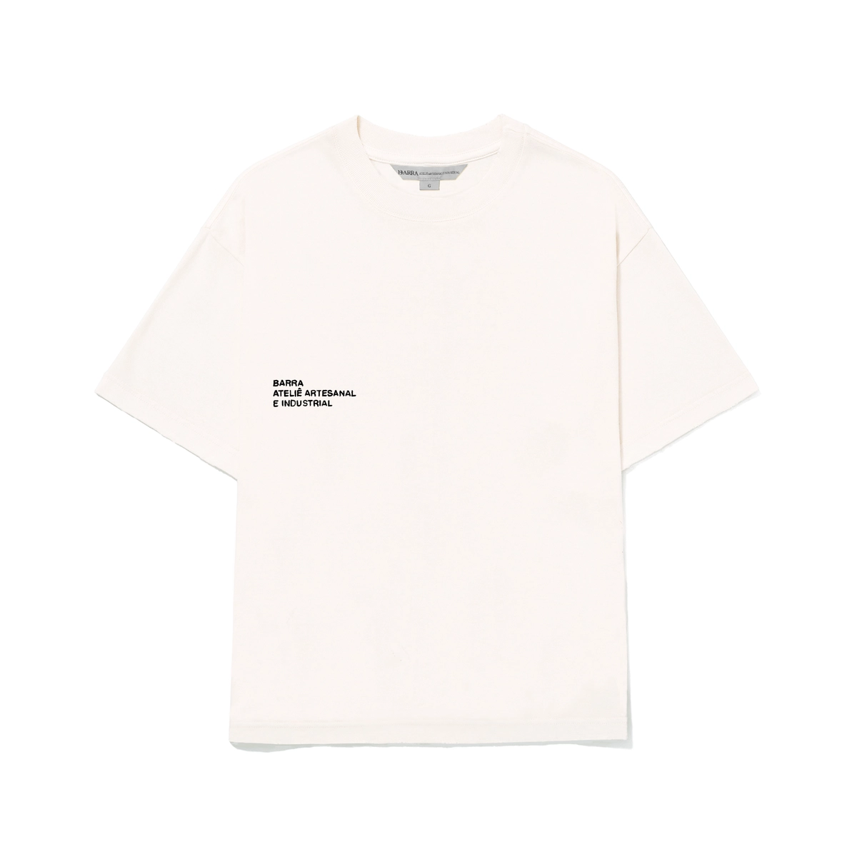 CAMISETA BARRA CONSTELAÇÃO ATELIÊ OFF WHITE