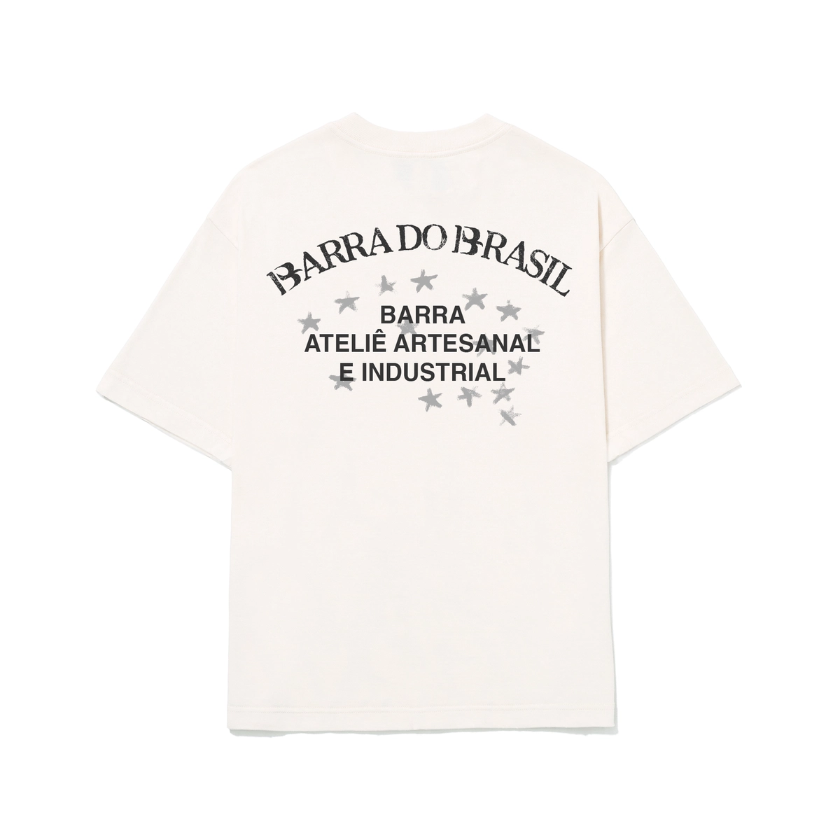 CAMISETA BARRA CONSTELAÇÃO ATELIÊ OFF WHITE