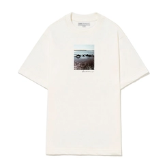 CAMISETA BARRA AMBIENTE MANGUE OFF WHITE