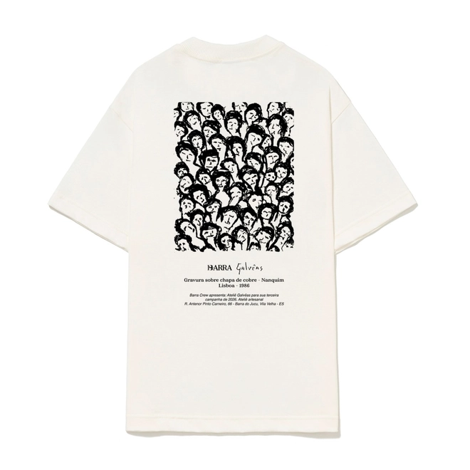 CAMISETA BARRA "NÃO EXISTE ARTE SEM PÚBLICO"