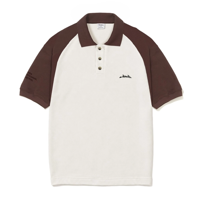 POLO BARRA ASSINATURA OFF WHITE