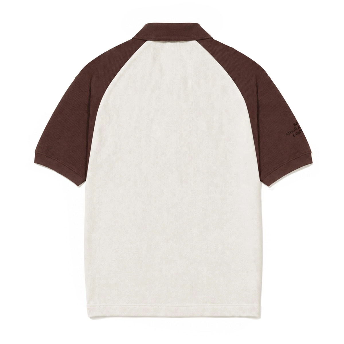 POLO BARRA ASSINATURA OFF WHITE
