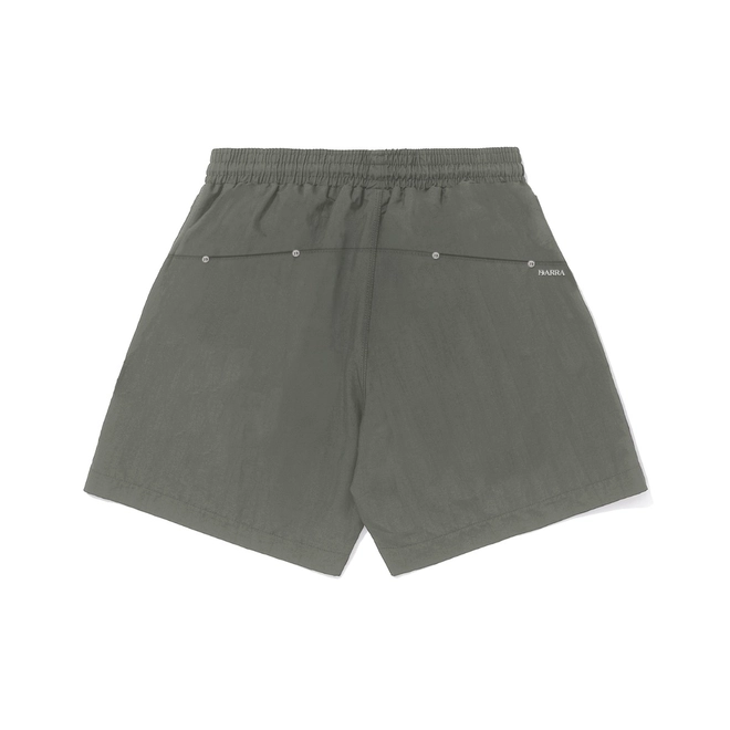 SHORT LEVE BARRA LOGO VERDE