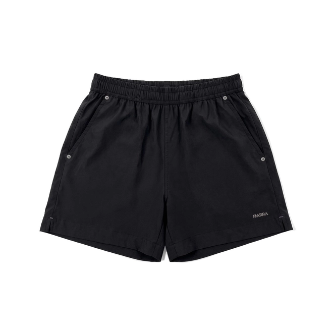 SHORT LEVE BARRA LOGO PRETO