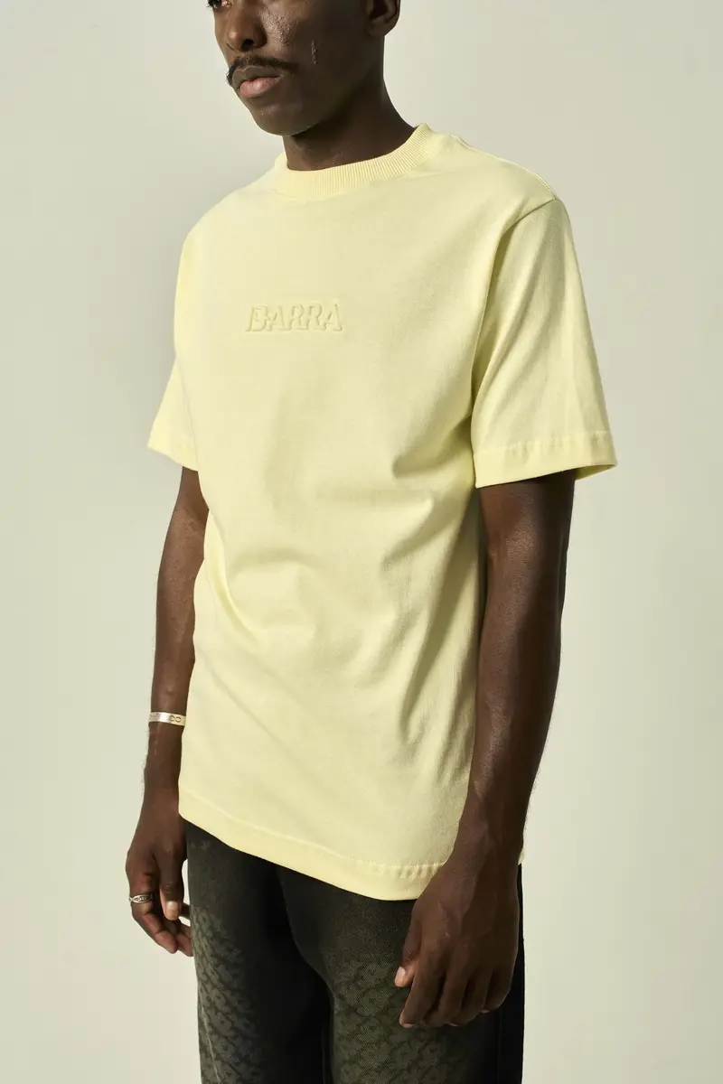 CAMISETA BARRA CREW ALTO RELEVO