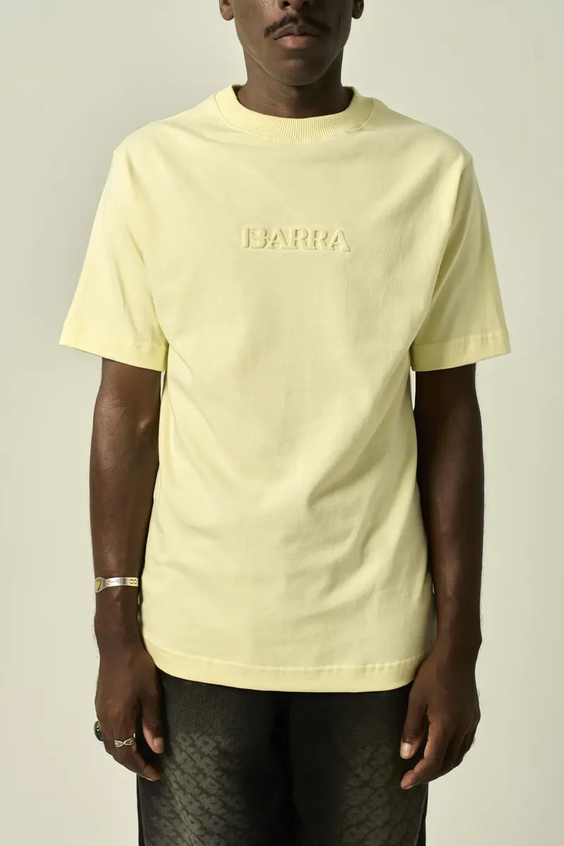 CAMISETA BARRA CREW ALTO RELEVO