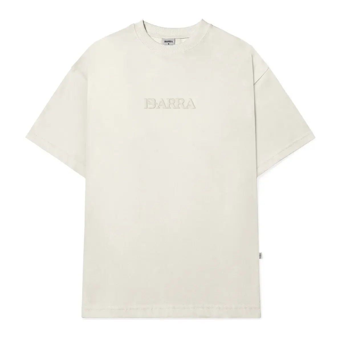 CAMISETA BARRA CREW ALTO RELEVO