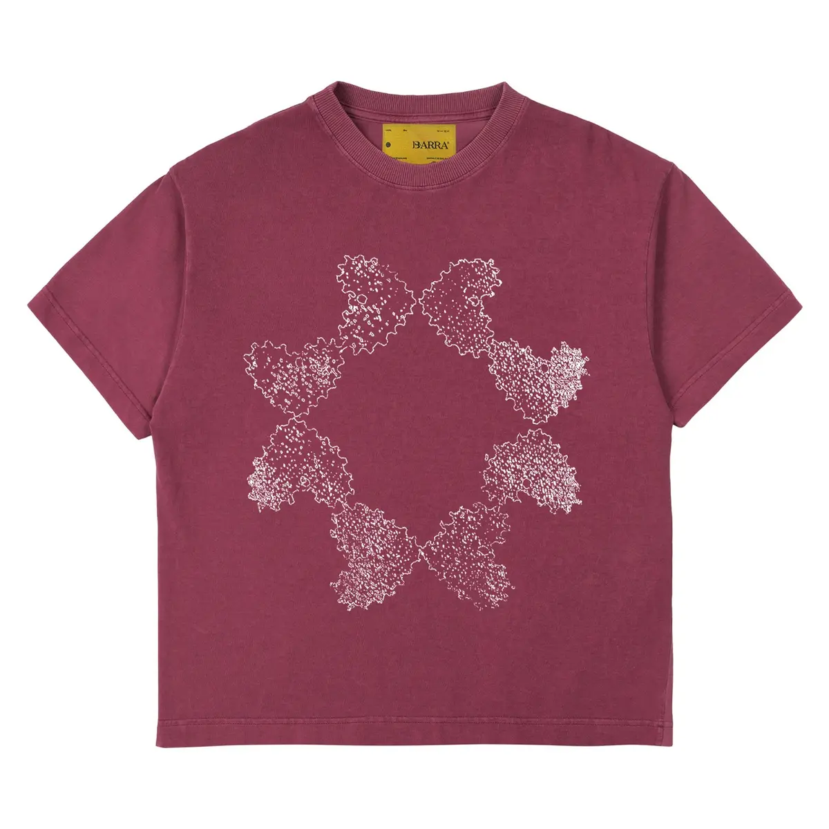 CAMISETA BARRA CREW ESTONADA OCTA