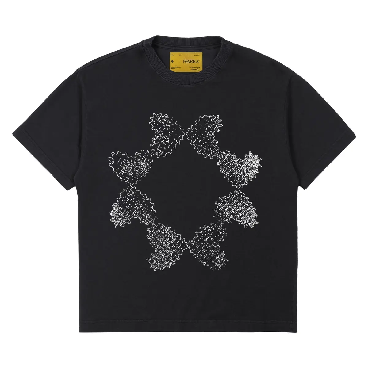 CAMISETA BARRA CREW ESTONADA OCTA