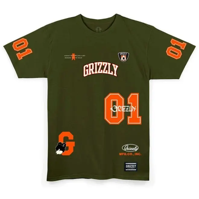 CAMISETA DIAMOND GRIZLLY THIRD DOWN