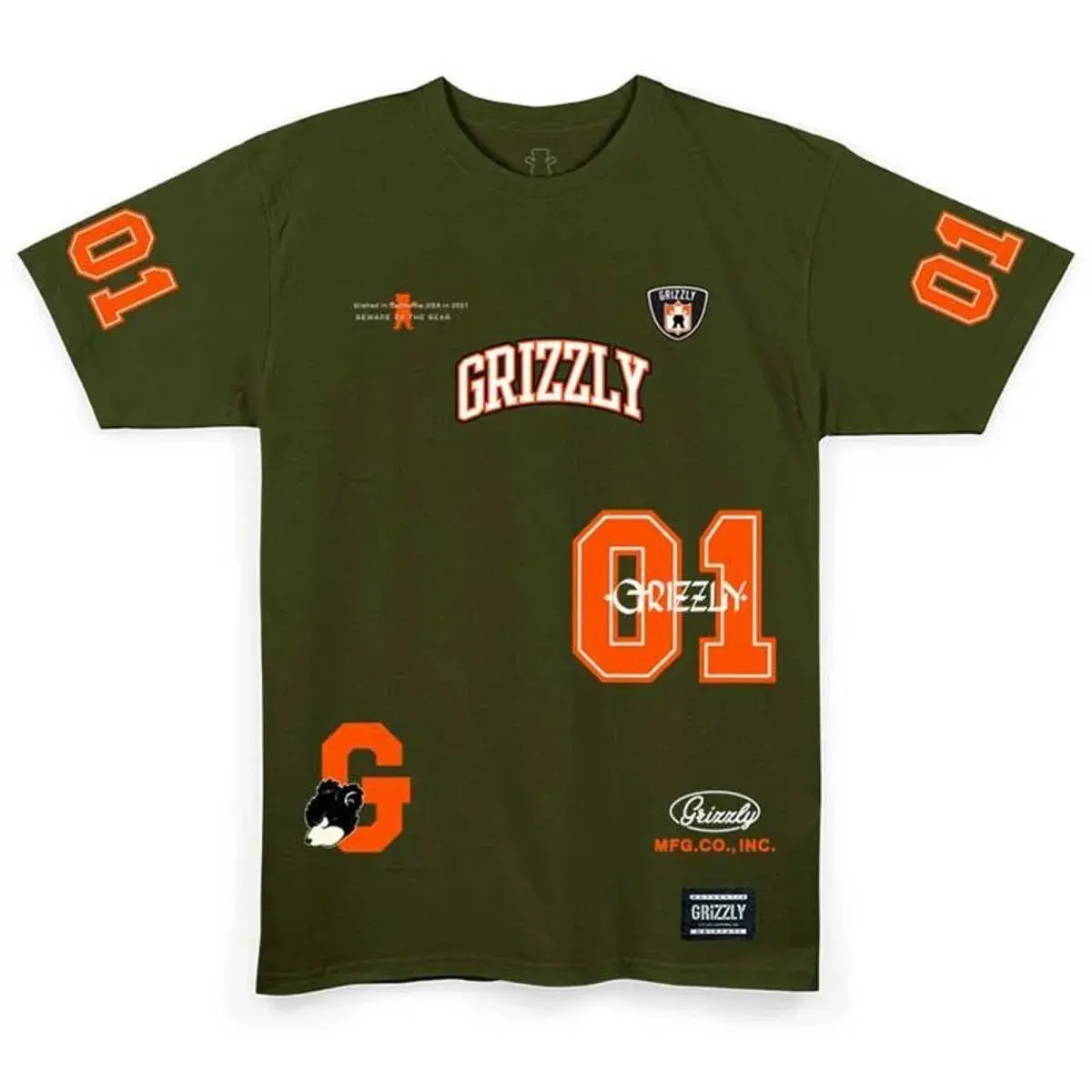 CAMISETA DIAMOND GRIZLLY THIRD DOWN