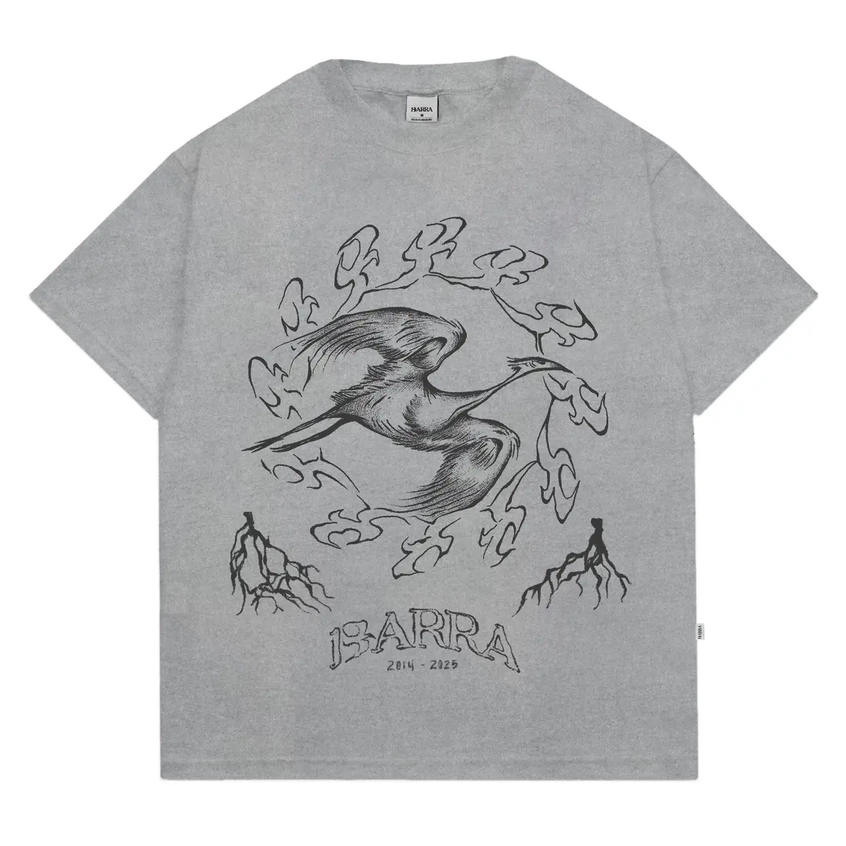 CAMISETA BARRA CREW AHLMA TRIBAL