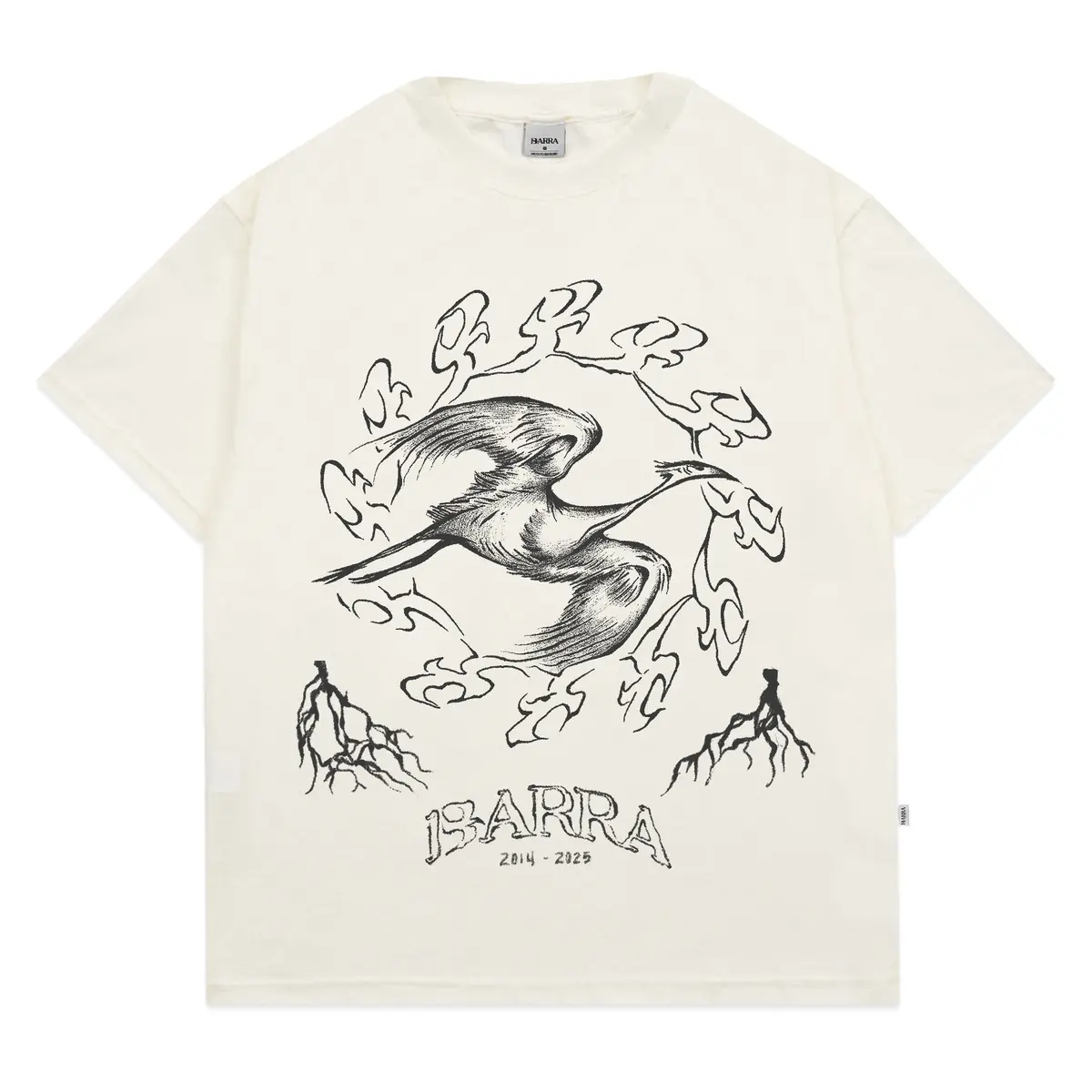 CAMISETA BARRA CREW AHLMA TRIBAL