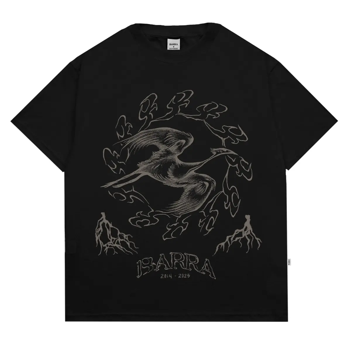CAMISETA BARRA CREW AHLMA TRIBAL