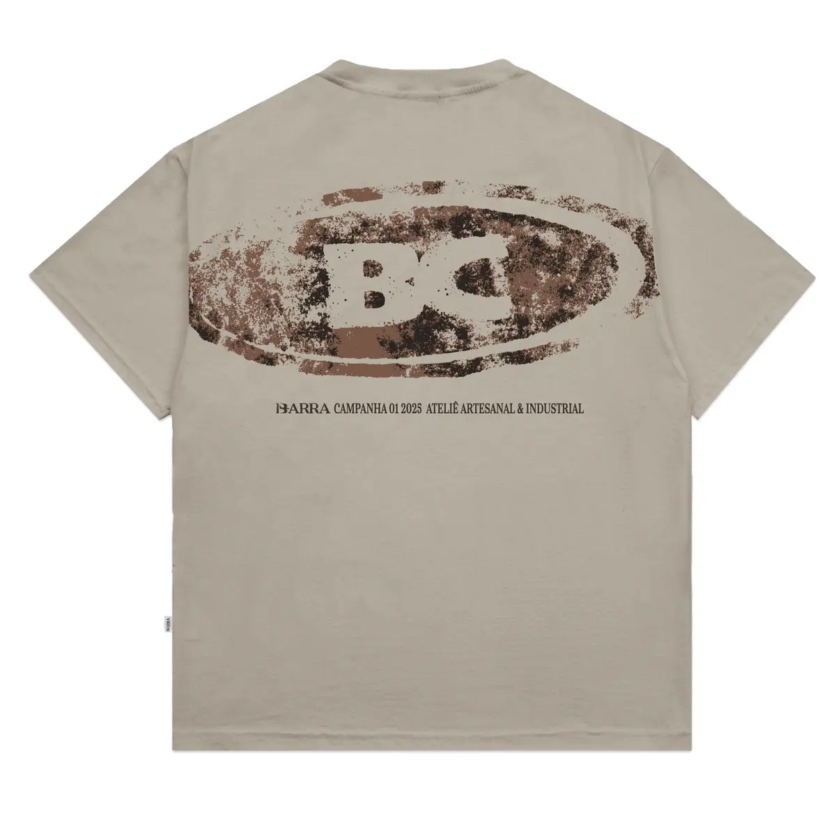 CAMISETA BARRA CREW GOODS LAMA