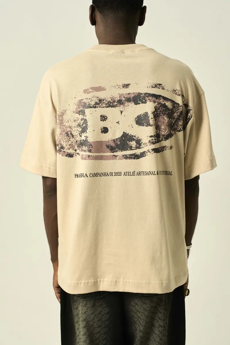 CAMISETA BARRA CREW GOODS LAMA