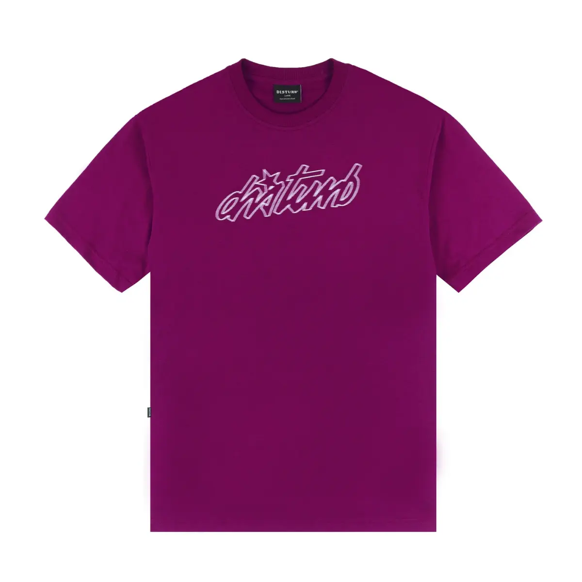 CAMISETA DISTURB CURSIVE
